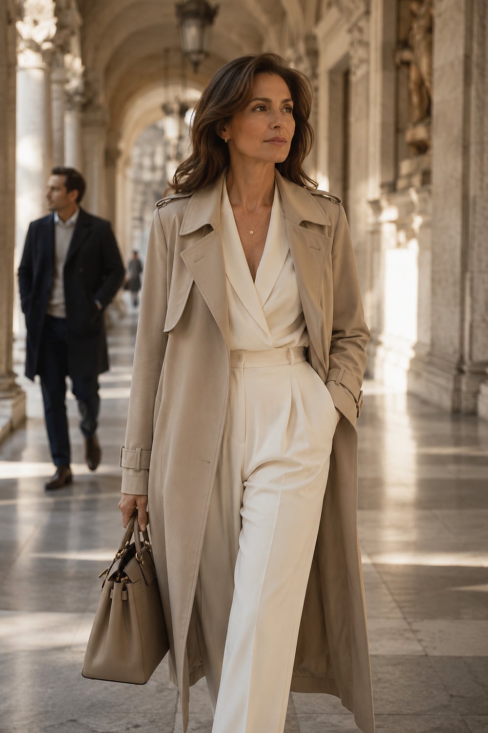 How To Know If He Is Losing Interest shown through a premium art gallery scene with an elegant woman soft light neutral styling and dating clarity