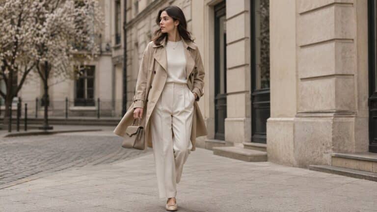 Cropped Trench Coat Style: 7 Transitional Outfit Ideas