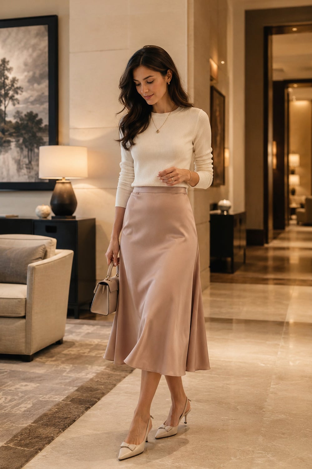 Kitten Heels Style 7 Stunning Polished Outfit Ideas for Modern Women kitten heels style outfit with polished modern feminine details