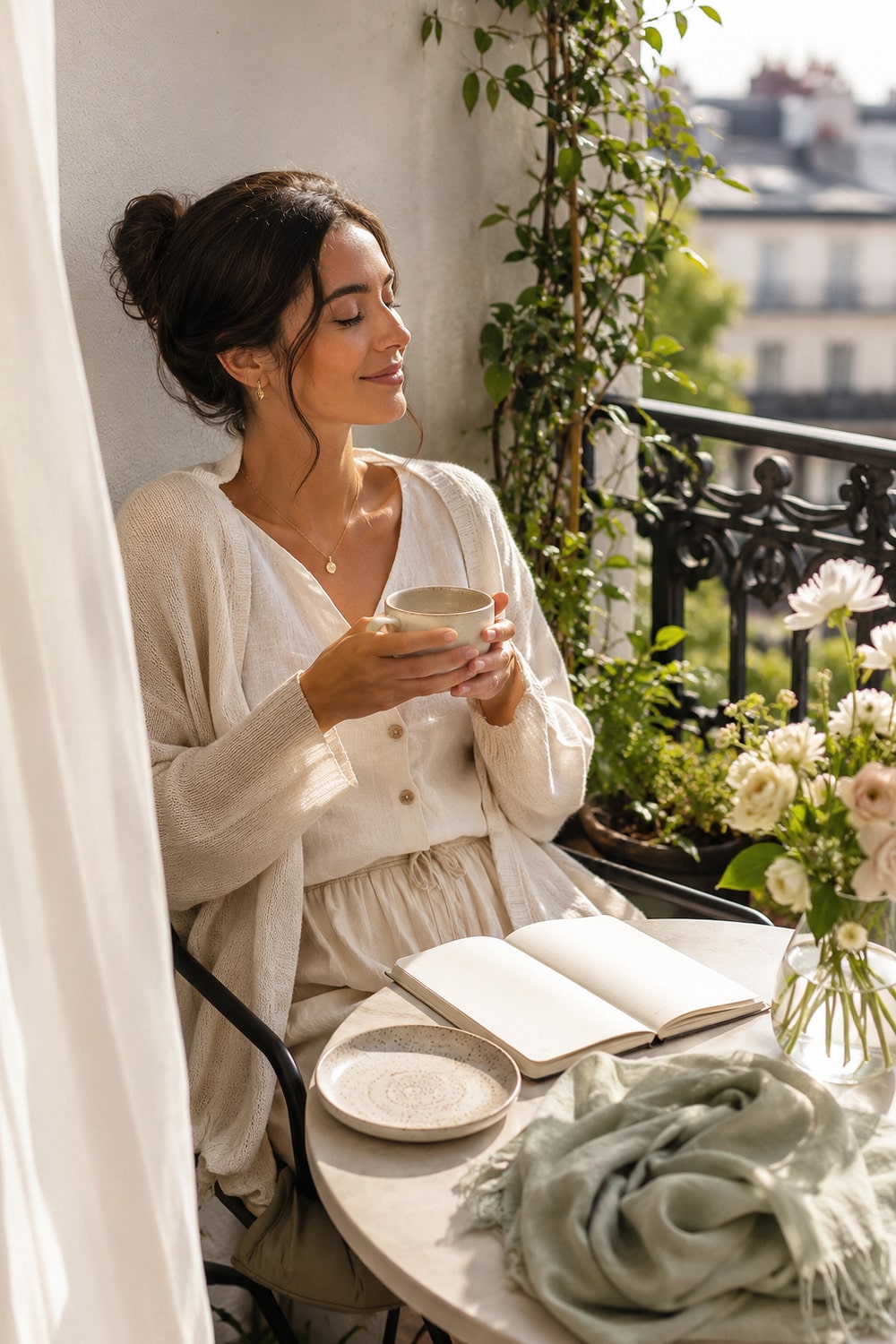 Micro-Rest Rituals for Women in a calm wellness pause setting