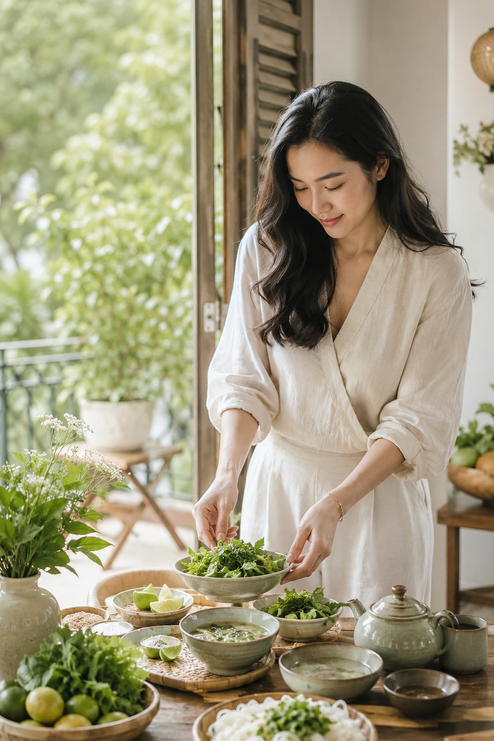 Vietnamese Women Lifestyle: 7 Lessons in Food and Flow Vietnamese women lifestyle inspiration with fresh food family rhythm and calm everyday elegance