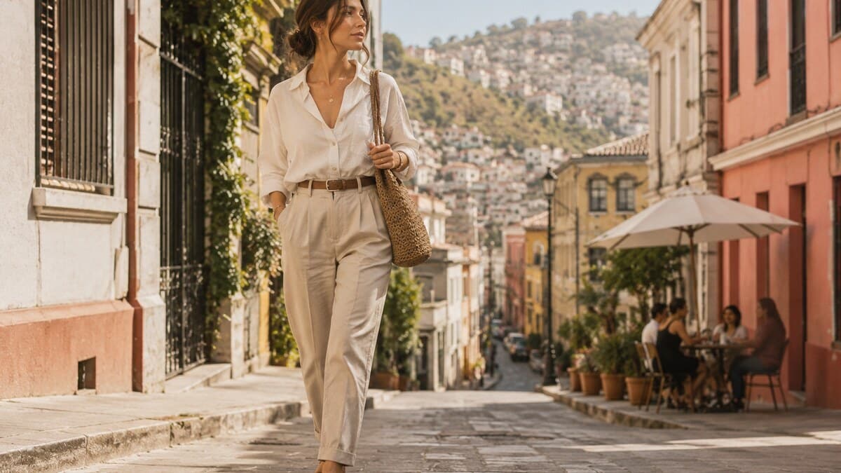Chilean women lifestyle inspiration with warm city style, culture and everyday strength