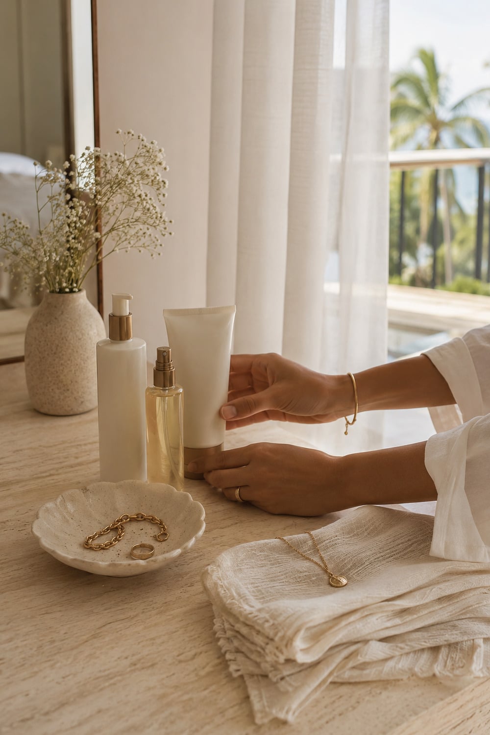 Clean Girl Body Care: 7 Elegant Habits for Summer Confidence clean girl body care summer routine with soft hydration and elegant bathroom styling
