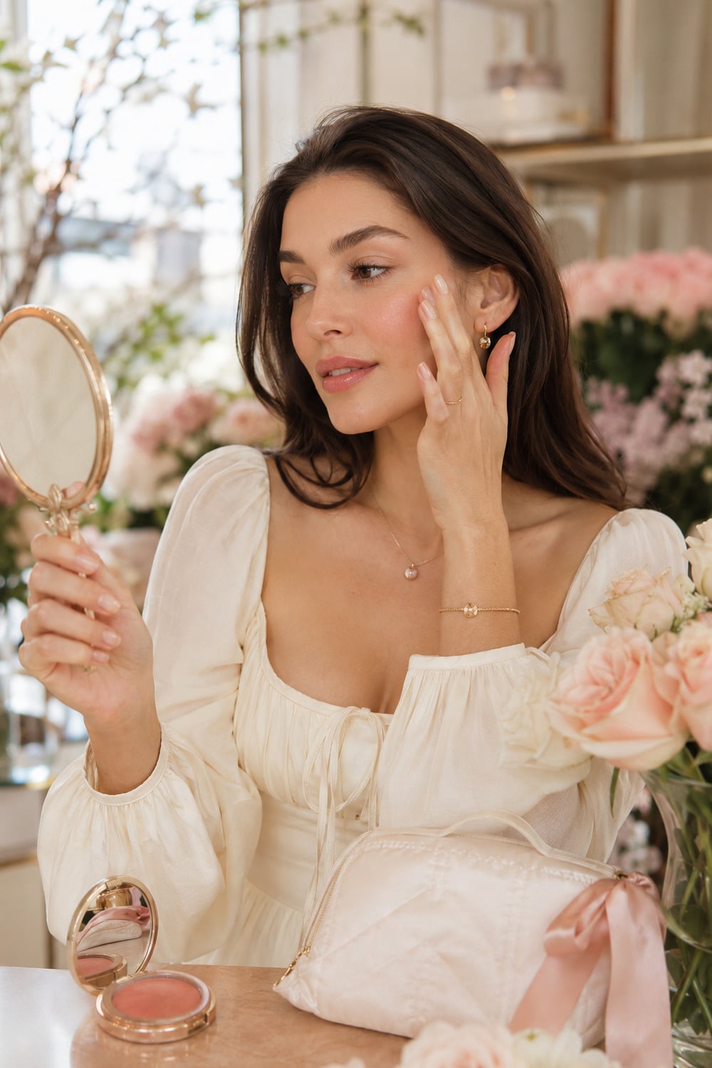 Cream Blush Makeup: 7 Soft Ways to Add Natural Color Cream blush makeup look with natural cheek color and a soft clean face