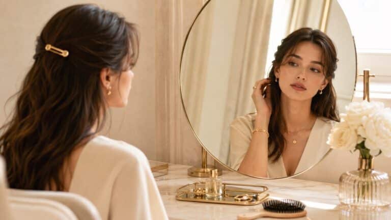 Gold Hair Clips: 7 Elegant Ways to Style Simple Hair