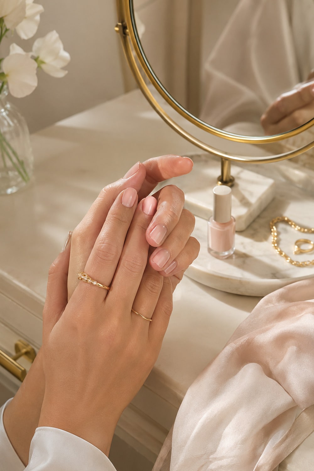 Nail Perfectors: 7 Clean Manicure Ideas for Glossy Natural Nails nail perfectors clean manicure with glossy natural nails and soft neutral styling