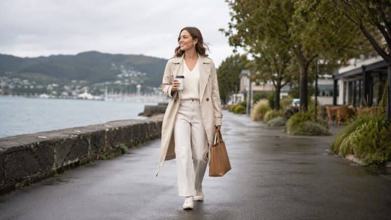 New Zealand women lifestyle inspiration with nature, ease, practical beauty and calm confidence