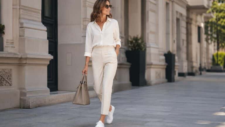 How to Wear Slim Sneakers Without Losing Polish