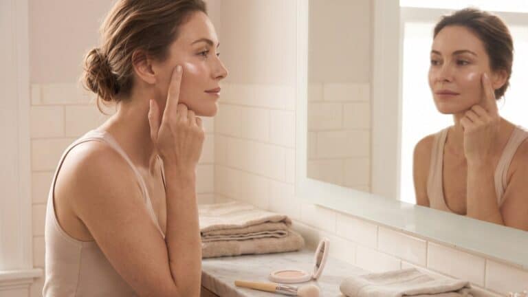 Cream Highlighter Makeup for Softly Reflective Skin