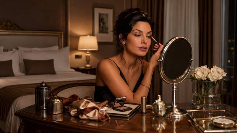 Bronzed Eye Makeup for Late Summer Evenings