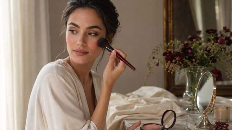 Soft Berry Blush for Late Summer Light
