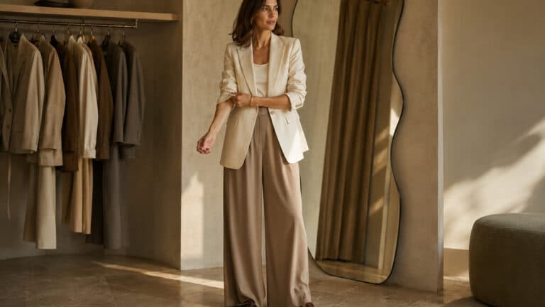 Soft Tailoring Style for Late Summer
