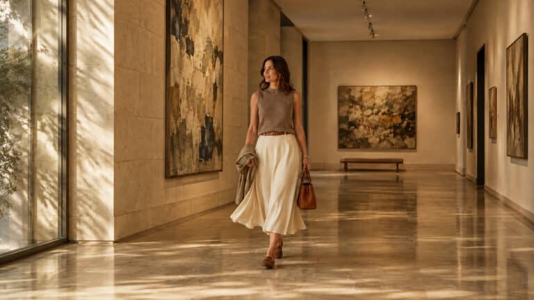 Transitional Skirt Outfits for Changing Weather