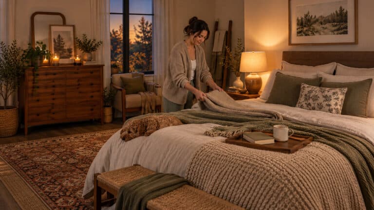 Autumn Sleep Routine for Earlier Evenings