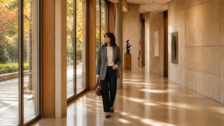 Grey Blazer Outfits That Feel Relaxed in Fall