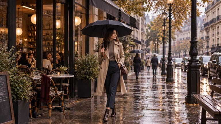 Rainy Day Outfits for Unpredictable September Weather