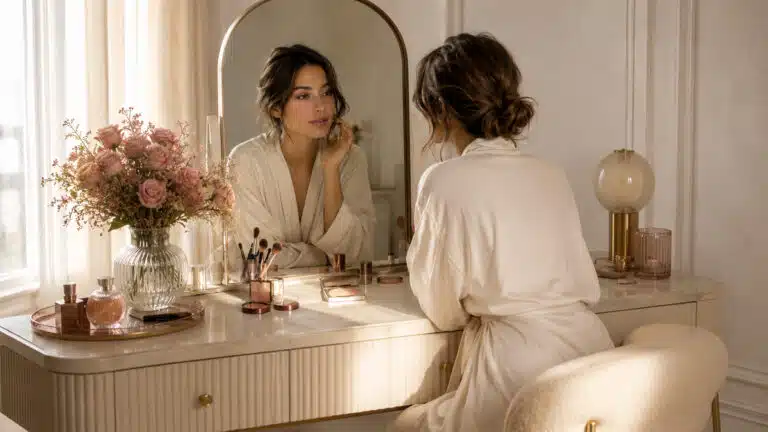 Undone Beauty Look With Soft Focus Makeup and Relaxed Hair