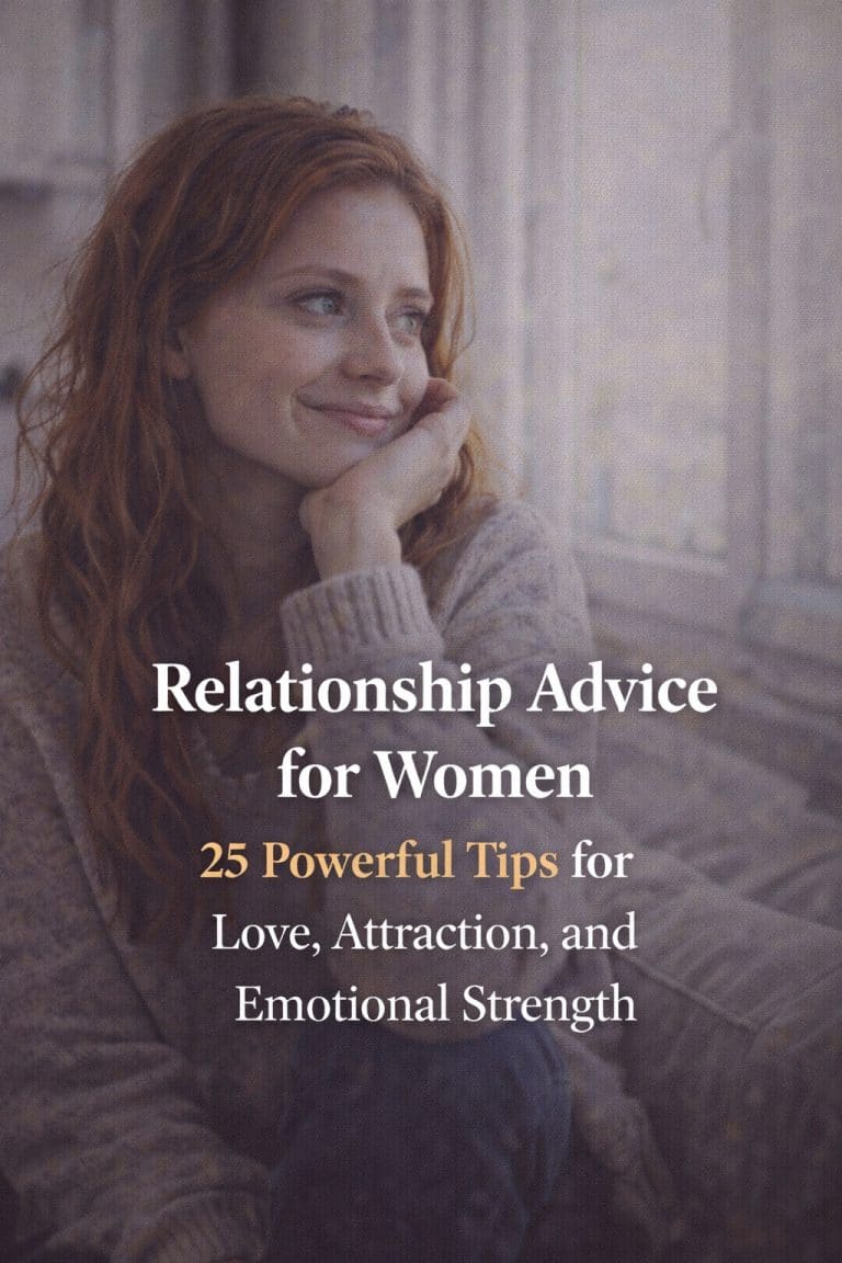Relationship Advice for Women (25 Powerful Tips for Love, Attraction, and Emotional Strength)