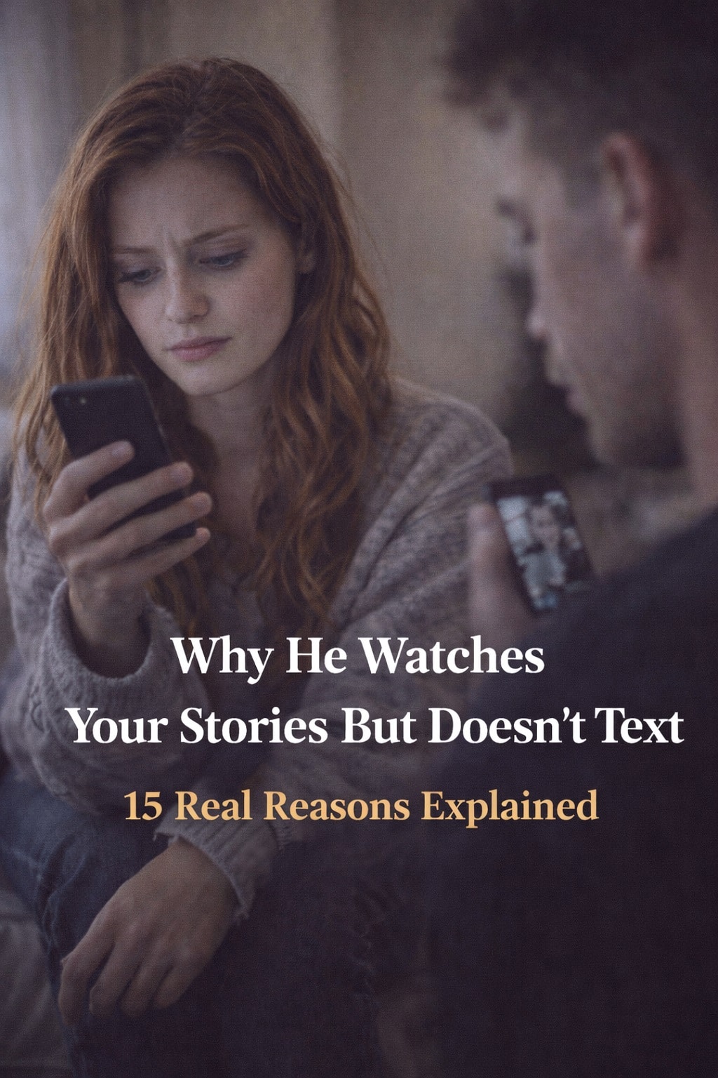 why he watches your stories but doesnt text